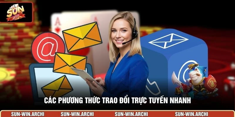 Các phương thức trao đổi trực tuyến nhanh