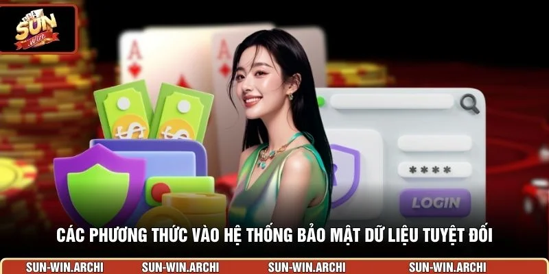 Các phương thức vào hệ thống bảo mật dữ liệu tuyệt đối 