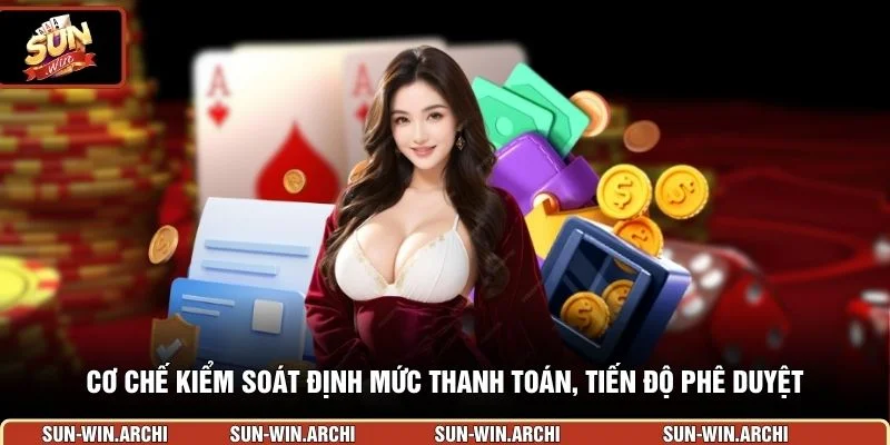 Cơ chế kiểm soát định mức thanh toán, tiến độ phê duyệt