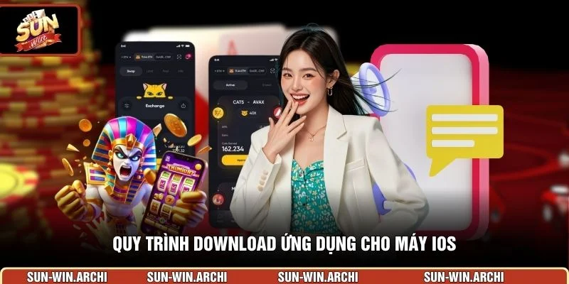 Quy trình download ứng dụng cho máy ios